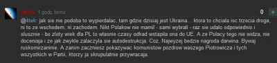 Usmiech_Niebios - > Polskosc to stan umyslu.

@pk347: o, nie podoba się? Tu dawałeś...