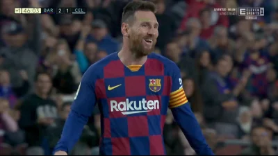 balrog84 - 45+1' - Messi 
Barcelona [2] - 1 Celta Vigo
streamable

#mecz #golgif ...
