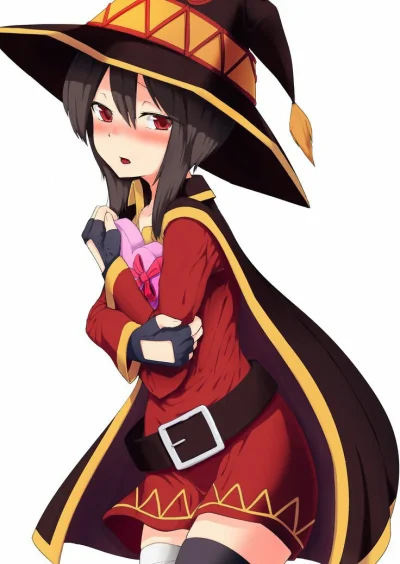 b.....6 - #randomanimeshit #anime #konosuba #megumin #blushedface 
(｡◕‿‿◕｡)