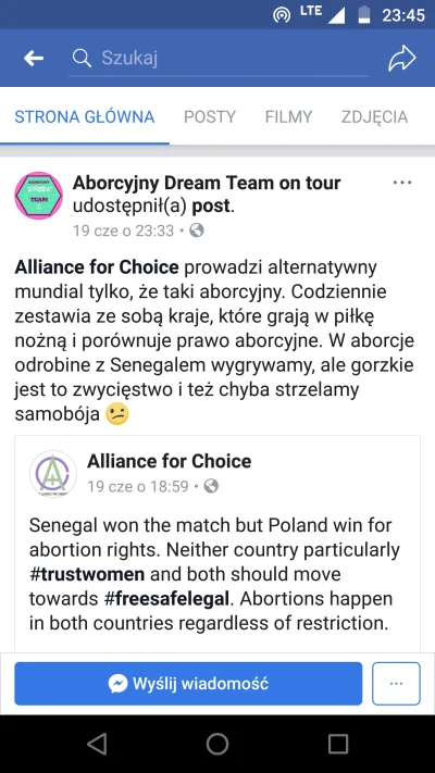 menstruacyjnakaszanka - "Alternatywny mundial tylko, że taki aborcyjny"

SPOILER

SPO...