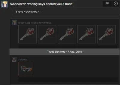 P.....o - #csgo #csgotrade Niektorzy to sa zdesperowani xD