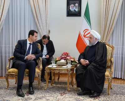 JanLaguna - Pamiętacie to zdjęcie z wizyty prezydenta Assada w Teheranie? Mężczyzna s...