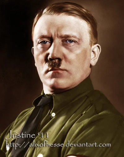 jtdn - Hitler mający blond włosy.


#hitler #iiwojnaswiatowa