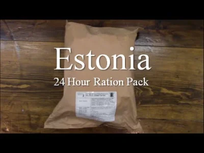 baumeisterslv - Test: dzienna racja żywnościowa estońskiej armii.

#estonia #youtub...