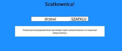 drzewi - hmm



#szatkownica