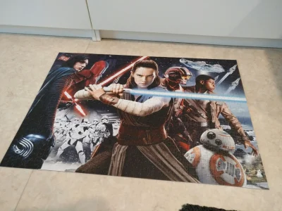 saperq - Kilka dni zajęło, ale warto było ( ͡º ͜ʖ͡º) #starwars #puzzle