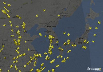 elKoyote - #koreapolnocna #flightradar24 
SPOILER