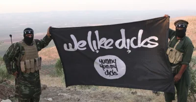 elim - flaga ISIS ( ͡° ͜ʖ ͡°)