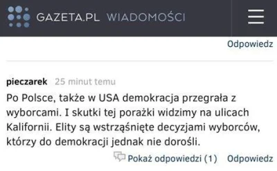 K.....o - #wyboryusa #trump #clinton #rakcontent

Demokracja przegrała z wyborcami ...