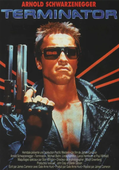 l.....6 - Oh yeah w tv leci Terminator jedynka :D #film troche #retrowave