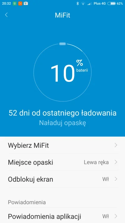 michal_gol - Bateria rewelacja #miband #xiaomi #1s