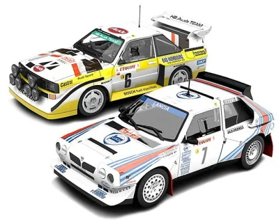 Mesk - @skater_skully: Ostatni rok Grupy B - Rajd Monte Carlo '86 - Lancia Delta S4 v...