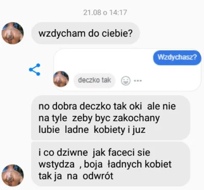 MarianHohla - @William2290: To rozmowy koleżanki, facetowi nigdy by takich rzeczy nie...