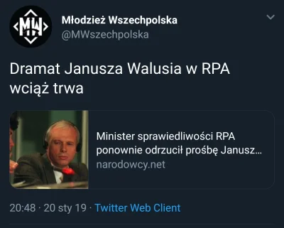 pokpok - No paczcie... ONRowi kolegę zamknęli w RPA i nie chcą wypuścić. 
No dramat.....