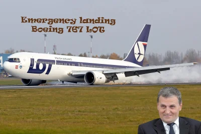 Lele - 5 lat temu doszło do awaryjnego lądowania Boeinga Polskich Linii Lotniczych "L...