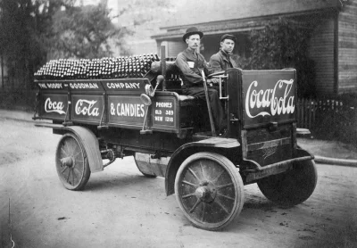 Klofta - Wóz dostawczy coca-cola, 1909

#historycznefotki / nowy tag