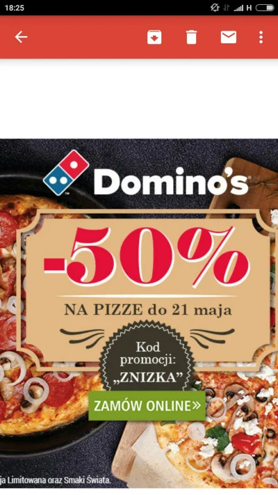 polik95 - #pizza #promocje #dominospizza