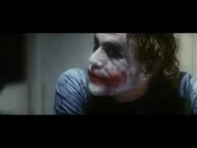 wojna - Genialna rola Jokera w Batmanie. Szkoda chłopaka.
