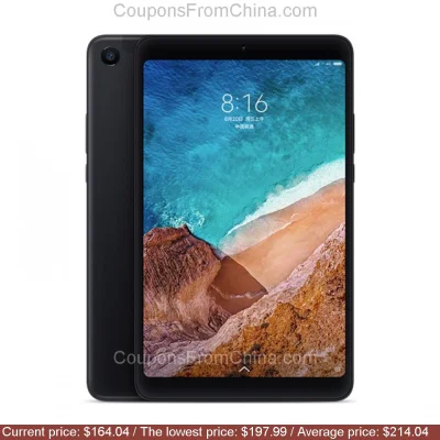 n____S - Xiaomi Mi Pad 4 4/64GB LTE Global Tablet Black - Banggood 
Cenа оbniży się ...