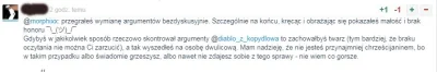 diablozkopydlowa - @morphixx: Moje urojenia?Tak jak z tym że wpisałeś jakieś argument...