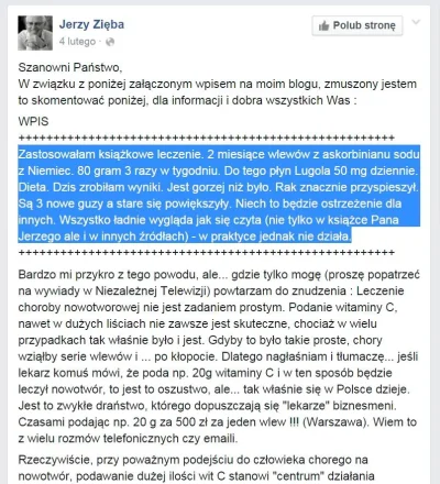 sebnysa - Owszem, zdarzają się czasem niewytłumaczone i samoistne remisje choroby, bo...