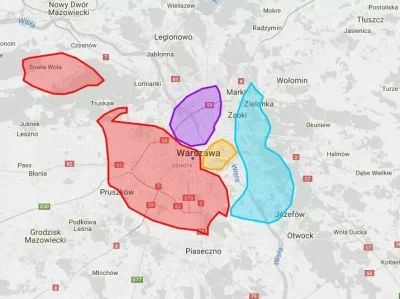 pazn - Porównanie wielkości Warszawy i najmniejszych państw Europy. 

Kolor czerwon...