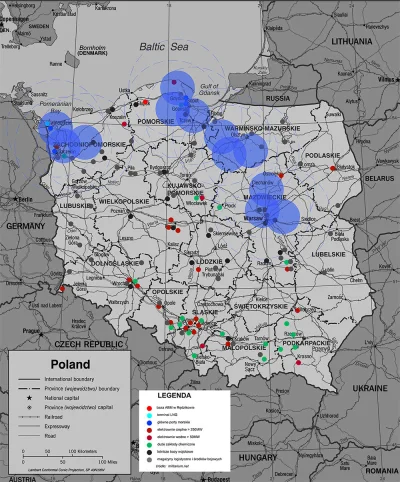 stahs - Hipotetyczne rozmieszczenie patriotów w Polsce - z Reddita więc żadne tam źró...