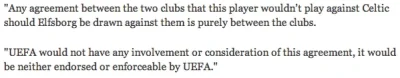 Pustulka - Tak jeszcze w nawiązaniu do oświadczenia UEFY w którym klub nie może zabro...