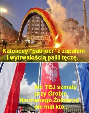 WolnyLechita - @jaclaw1951: ...ale tej szmaty spalić nie maił kto... ( ͡° ʖ̯ ͡°)