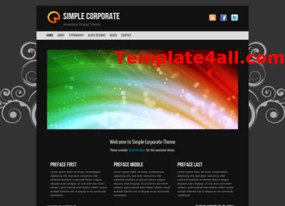 pameladesign - Corporate Drupal 7 Theme Design #drupal http://www.template4all.com/dr...