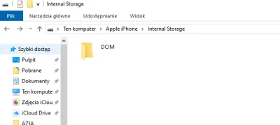 ucinek - To jedyny folder na iPhone po podłączeniu do komputera @SnowFox