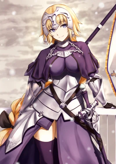 LlamaRzr - #randomanimeshit #fate #fategrandorder #fateapocrypha #ruler #jeannedarc #...