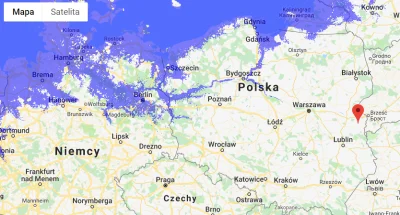 chigcht - o 50 metrów może spokojnie się podnosić. Polska dużo nie traci, kaliningrad...