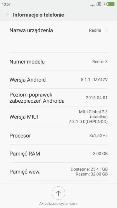 sanczopan - Ktoś mi powie czy jest to oficjalny soft? 
#xiaomi #redmi3pro