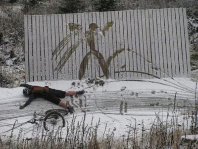 sargento - #rower #heheszki
Tymczasem zimą...