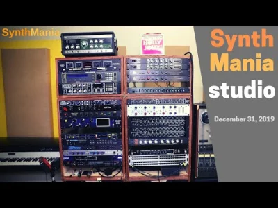 miguelsanchez666 - Paolo z Synthmania pokazal swoja kolekcje syntezatorow. Jak ktos n...