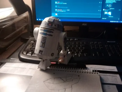 sins - Uwalony Hemolem R2-D2 z papieru, do ściągnięcia tu
Dawno nic nie składałem i ...