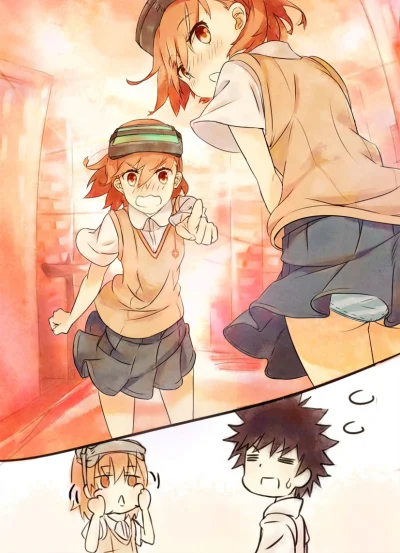 kedzior1916 - #randomanimeshit #raildex #misaka #pantsu #toumakamijou