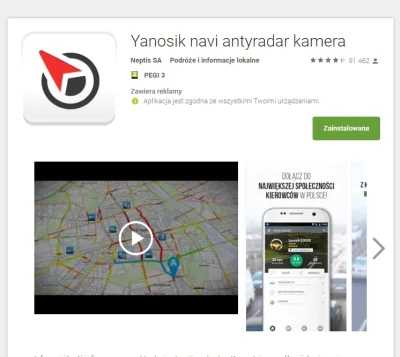 AiWaN - Co sądzicie o Yanosiku na androida?, obecnie korzystam z Google maps ale ten ...