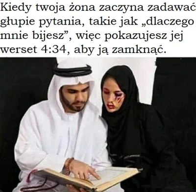 danielrobakowski - Kobieta nie znając koranu deklaruje przejście na islam a potem pła...