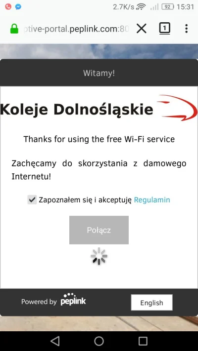 isInteger - O jak szanuje, działające wifi ( ͡º ͜ʖ͡º)

#pkp #wroclaw #kolejedolnoslas...