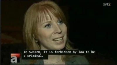 Greensy - Szwecja to jednak jedyny normalny kraj w którym przestępstwo jest zakazane,...