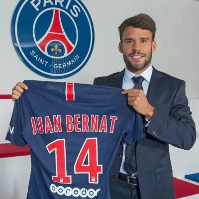 m.....h - #transfery #bayern #psg 
Juan Bernat w PSG. Został sprzedany za 5 mln euro....