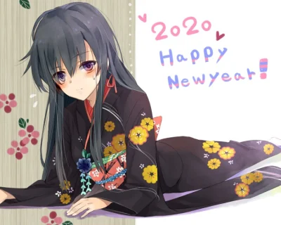 bakayarou - Szczęśliwego Nowego Roku 2020! ʕ•ᴥ•ʔ (｡◕‿‿◕｡)
#randomanimeshit #oregairu...