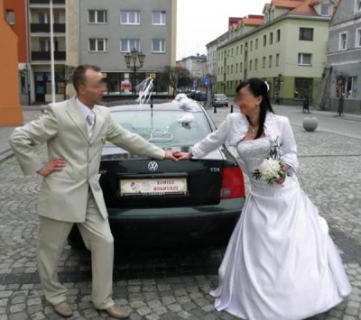 blyskotliwy - jedyny prawilny samochód do ślubu #tylkopassattdi