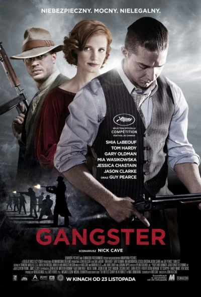 Sanay - Polecam film Gangster z Tomem Hardym dobrze opowiada czasy ameryki pół boryka...