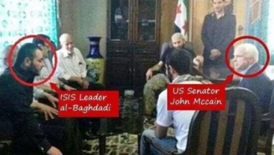 MK_2015 - Spotkanie senatora Johna Mc Cain z liderami tzw. "opozycji syryjskiej" w 20...