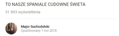 b.....i - Ej, Suchy w jeden dzien dzisiejszym filmem ma 31k wystwietlen, to jak na po...