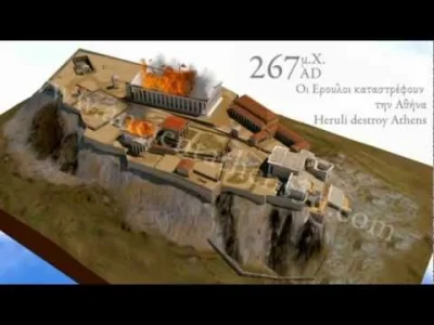 wjtk123 - 3500 lat Akropolu, w krótkiej, ale bardzo ciekawej animacji.

#historia #...