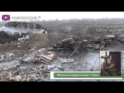 c.....e - Zniszczony oraz porzucony sprzęt i amunicja ukraińskie spod Nikiszino. To c...
